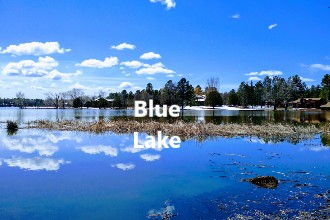 Lakeside Cloud Reflection